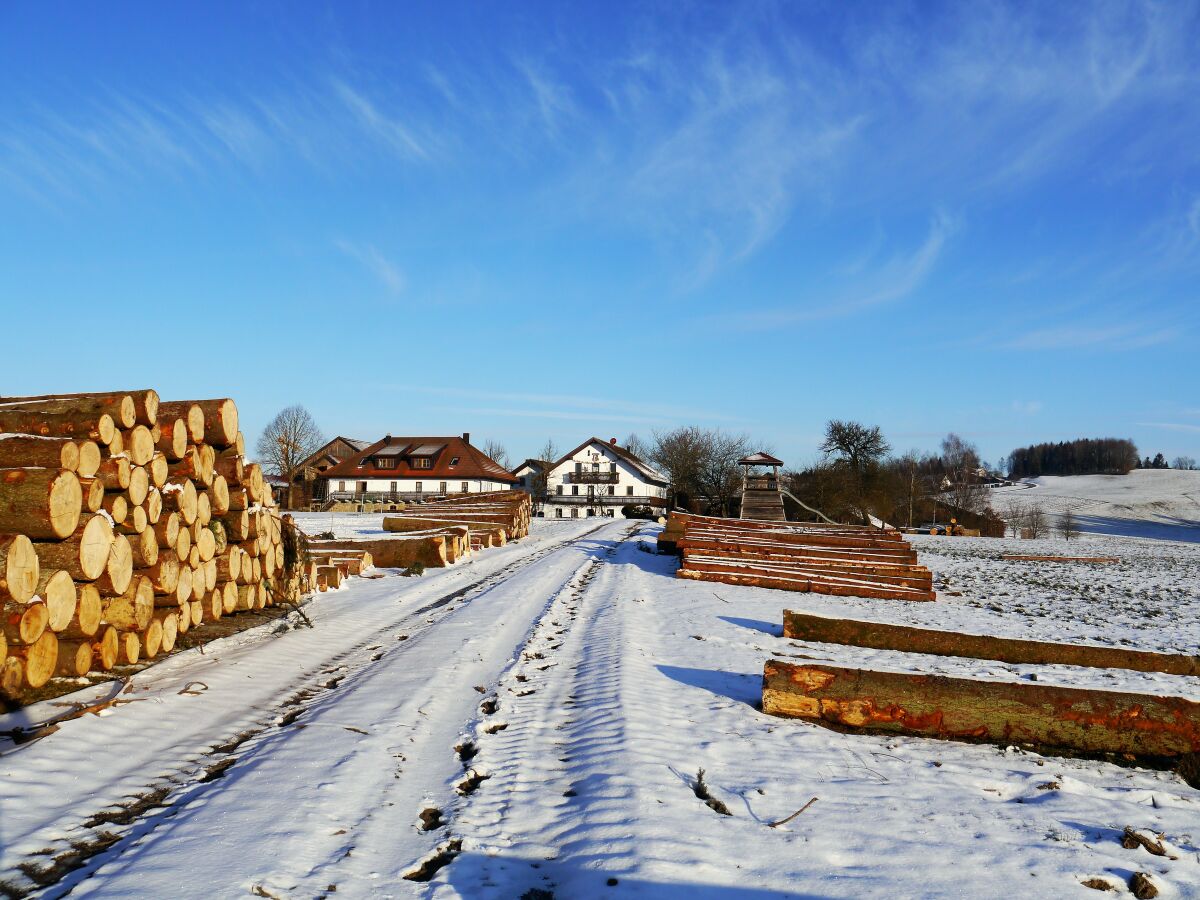 Winter am Bauernhof Gründinger