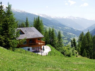 Entenalm im Sommer Blick ins Mölltal