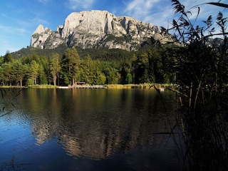 Unser Badesee der Völser Weiher