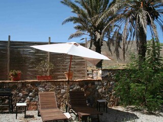 Patio for relaxing