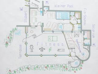 Pool- und Fitnessbereich