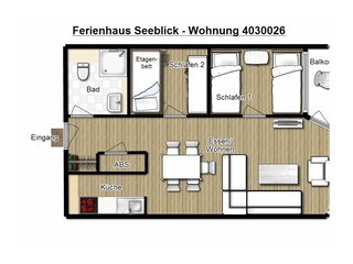 Appartamento per vacanze Borkum  28