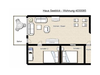 Appartamento per vacanze Borkum  20