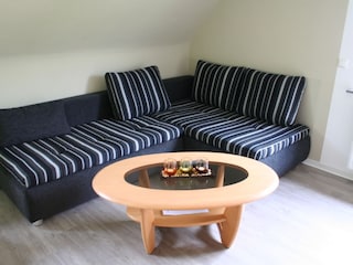 Sitzecke im Obergeschoss
