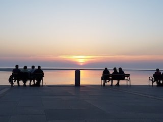 Promenade am Abend