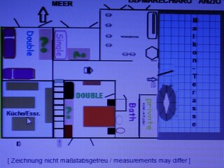 Vakantiehuis Rom und Umgebung Grondplan 32