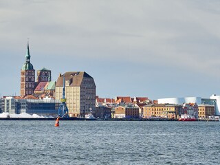 Blick auf Stralsund