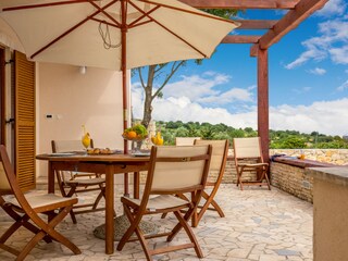 Maison de vacances Posedarje Enregistrement extérieur 5