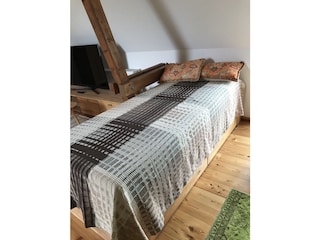 Einzelbett, komfortables Relaxen