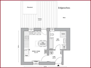 Vakantiehuis Trier Grondplan 41