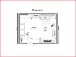 Vakantiehuis Trier Grondplan 42