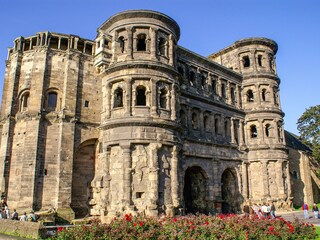 The famous Porta Nigra in Trier: World Heritage Site.