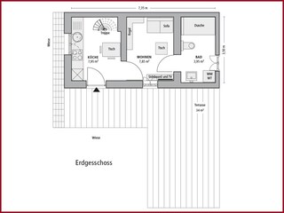 Maison de vacances Trier Plan d'étage 41