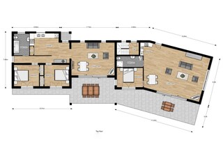 Vakantieappartement Les Issambres Grondplan 21