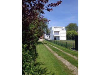 Im Erdgeschoss liegt die schöne Fewo