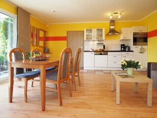 Ferienwohnung Korswandt Wohnzimmer 15
