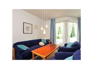 Wohnzimmer - Haus Sommerdeich, Wohnung 3A, Westmarken 37a+b, St. Peter-Bad