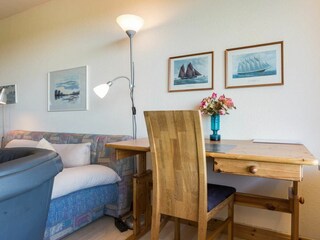 Schreibtisch, Ferienwohnung Nr. 80, St Peter Ording Bad, Haus Atlantic,  Alter Badweg 11-15