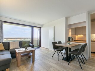 Wohnzimmer und Küche