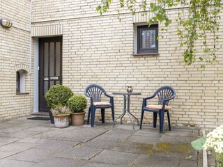 Terrasse vor Wohnungseingang