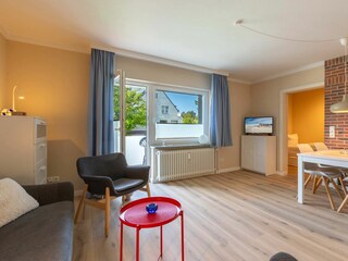 Wohnzimmer mi Balkon