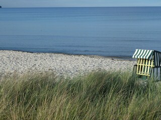 Strand vor der Unterkunft