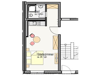Grundriss "Strandkörbchen"