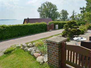 Idyllischer Ausblick über den Breeger Bodden