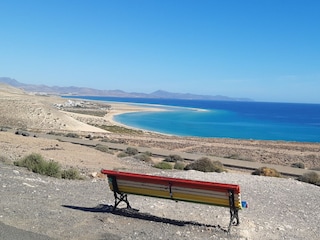 Blick auf Sotaventobeach