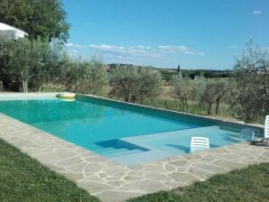 Casa de vacaciones una cabaña idílica en Cortona con una piscina - riccio - image1