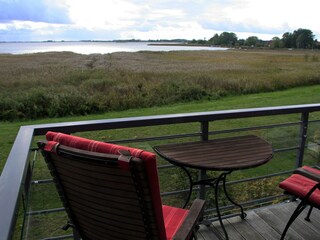 Balkon mit Aussicht