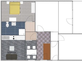 Ferienwohnung Döse Grundriss 25