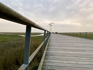 Brücke durch die Dünen