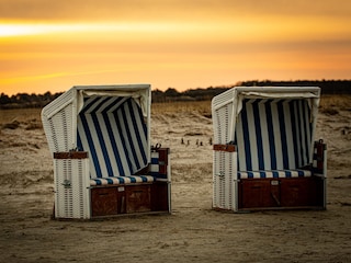 Strandkörbe zur Vermietung