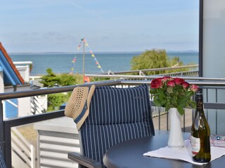 Balkon mit Aussicht