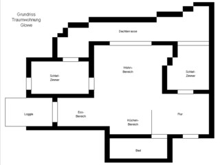 Grundriss "Traumstrand"