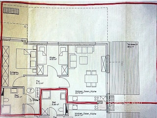 Grundriss Strandläufer Wohnung 7
