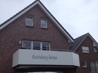Ferienwohnung Borkum Außenaufnahme 3