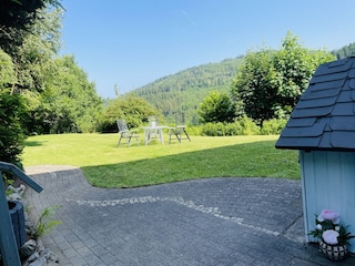 Garten Ferienhaus Martel