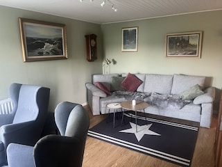 Schlafcouch im Wohnzimmer