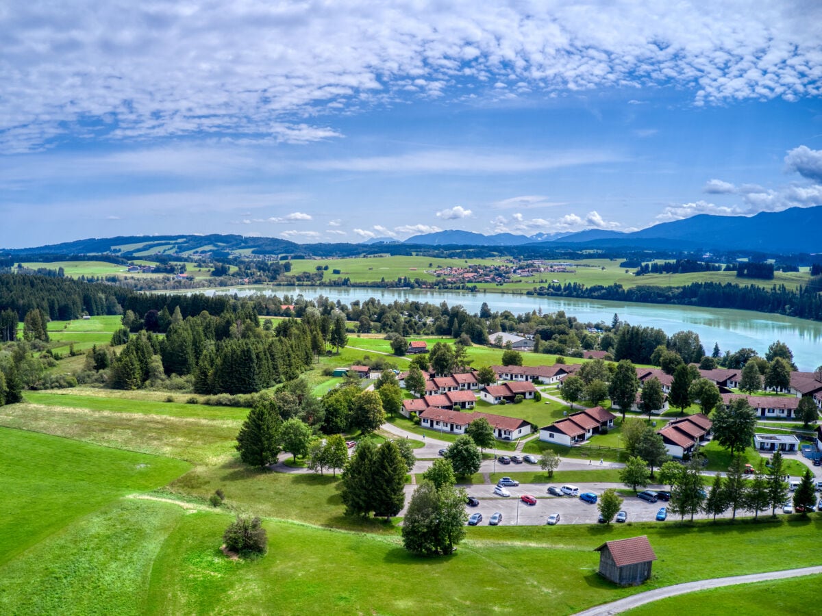 Blick auf das Feriendorf