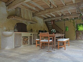 Maison de vacances Parleboscq Enregistrement extérieur 4