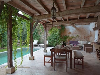 Casa de vacaciones Parleboscq Grabación al aire libre 8