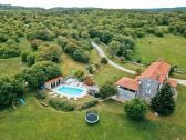 Private garden and pool