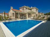 Luxury stone villa pool