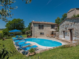 Villa Acqualagna Grabación al aire libre 13
