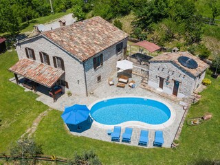 Villa Acqualagna Grabación al aire libre 16