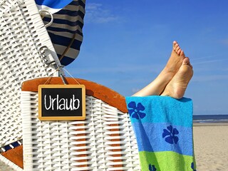 Strandkorb inklusive!