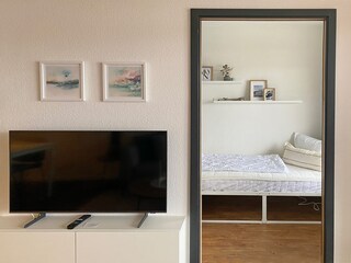 Großer TV und WLAN inklusive