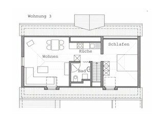 Grundriss Wohnung 3